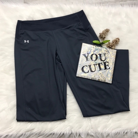Under Armour Pants - Under Armour Gray Yoga Pants Size Medium